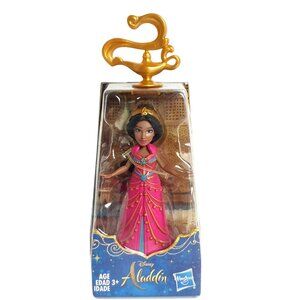 Disney Aladdin Princess Jasmine Doll In Pink Dress Live Action Movie Princess